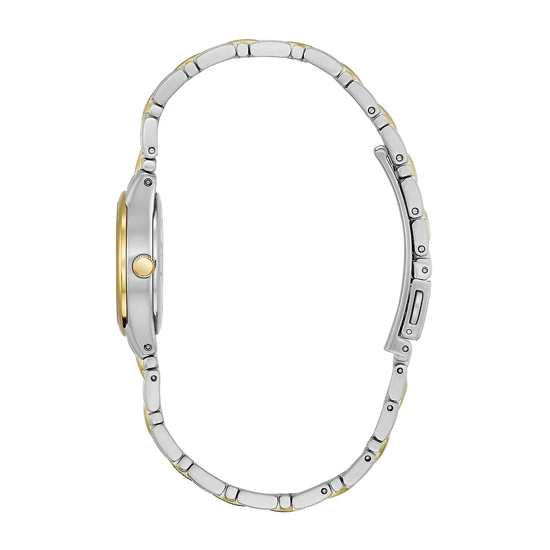 Citizen Corso Womens Two Tone Stainless Steel Bracelet Watch Ew1264-50a