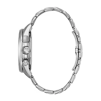 Citizen Calendrier Mens Multi-Function Silver Tone Stainless Steel Bracelet Watch Bu2021-51l