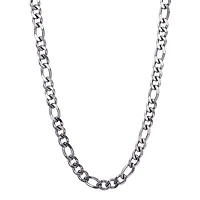 J.P. Army Mens Stainless Steel 24 Inch Link Chain Necklace
