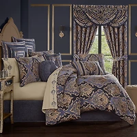 Five Queens Court Woodstock 4-pc. Damask + Scroll Comforter Set
