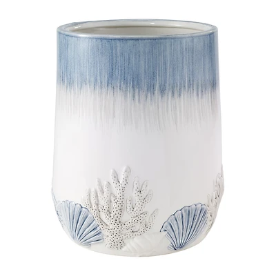 Avanti Abstract Coastal Trash Can