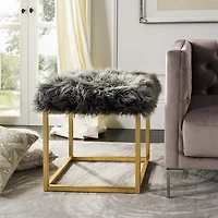 Safavieh Rowan Accent Ottoman Upholstered