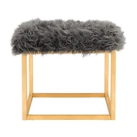 Safavieh Rowan Accent Ottoman Upholstered