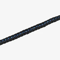 "Thin Blue Line" Mens Stainless Steel Cord Bracelet
