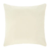 Queen Street Gabriel Winter White Square Throw Pillow