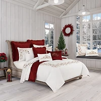 Queen Street Joyeux 3-pc. Embroidered Duvet Cover Set