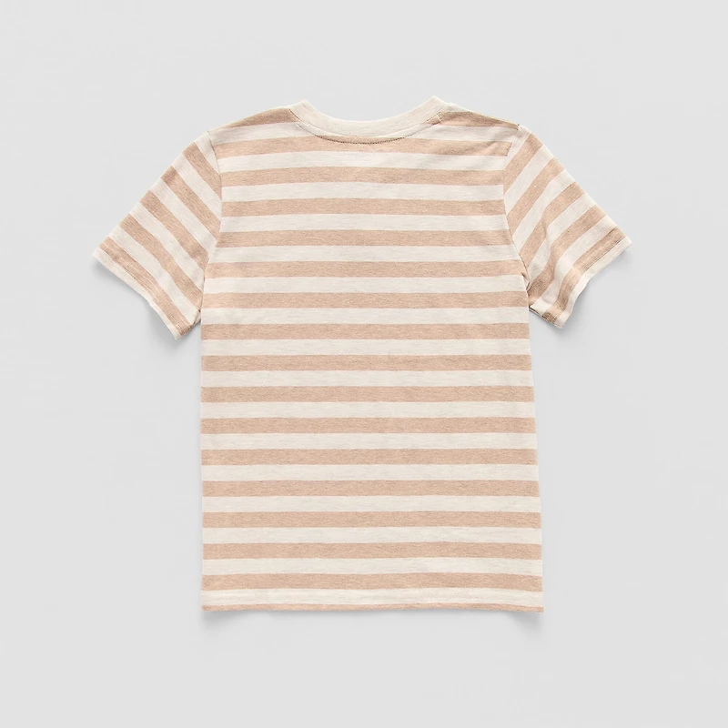 Thereabouts Little & Big Kid Boys Short Sleeve Regular Fit Henley Shirt