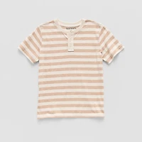 Thereabouts Little & Big Kid Boys Short Sleeve Regular Fit Henley Shirt