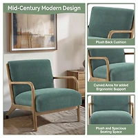 INK+IVY Novak Mid Century Modern Lounge Chair