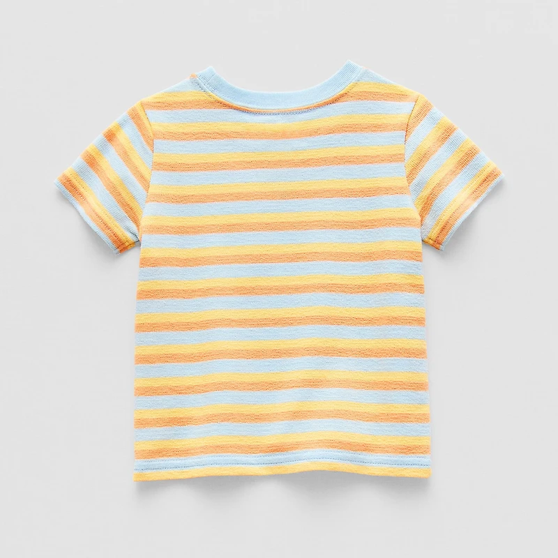 Okie Dokie Baby Boys Crew Neck Short Sleeve T-Shirt
