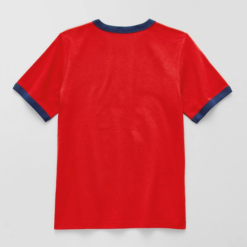 Thereabouts Little & Big Kid Boys Crew Neck Short Sleeve Regular Fit Graphic T-Shirt
