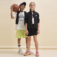 adidas Big Kid Boys Mid Rise Pull-On Short