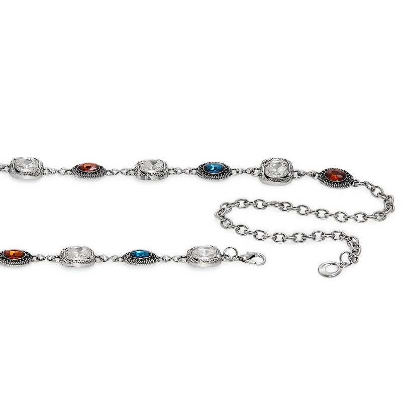 JS Jessica Simpson Jewel Chain Womens Belt