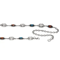 JS Jessica Simpson Jewel Chain Womens Belt