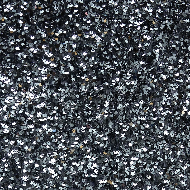 Radiante Couture Womens Juniors V Neck Short Sleeve Sequin Bodycon Dress