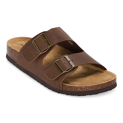 Arizona Jean Co Mens Footbed Sandals
