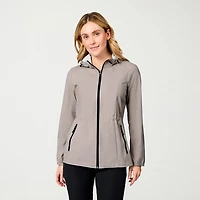 Free Country Womens Water Resistant Lightweight Raincoat