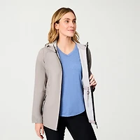 Free Country Womens Water Resistant Lightweight Raincoat