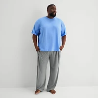 Stafford Super Soft Mens Crew Neck Short Sleeve Big and Tall Pajama Top
