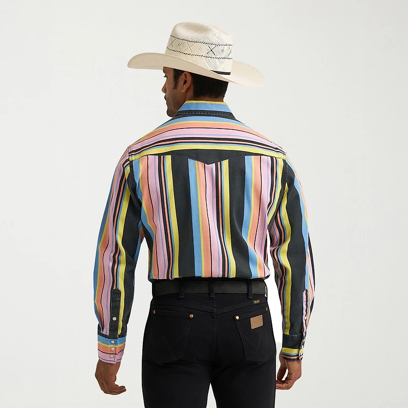 Lee Mens Long Sleeve Regular Fit Button-Down Shirt
