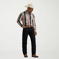 Lee Mens Long Sleeve Regular Fit Button-Down Shirt