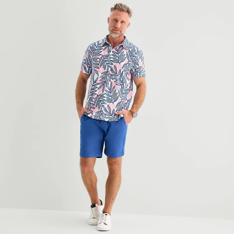 St. John's Bay Performance Mens Classic Fit Short Sleeve Polo Shirt