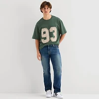 Arizona Mens Crew Neck Short Sleeve Regular Fit Graphic T-Shirt