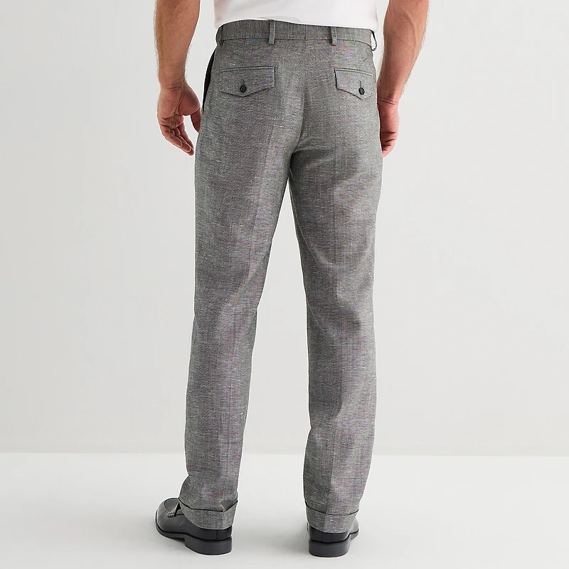 Stafford Twill Mens Classic Fit Dress Pleated Pant