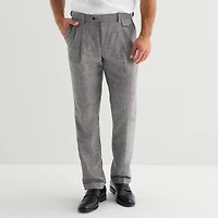 Stafford Twill Mens Classic Fit Dress Pleated Pant