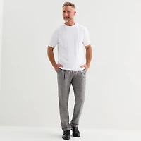 Stafford Mens Crew Neck Short Sleeve Pullover Sweater
