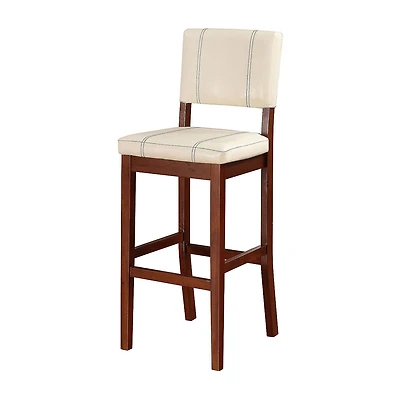 Linon Milano Upholstered Bar Stool