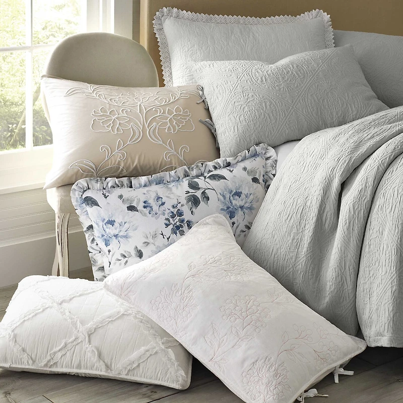 Laura Ashley Ruffle Garden Pillow Sham