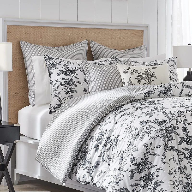 Laura Ashley Amberley Floral Midweight Comforter