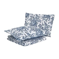 Laura Ashley Bedford Floral Reversible Quilt Set
