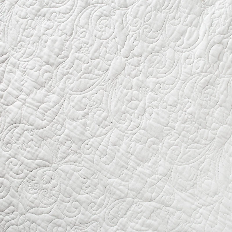 Laura Ashley Heirloom Floral Reversible Quilt Set