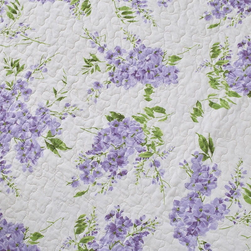 Laura Ashley Keighley Floral Reversible Quilt Set