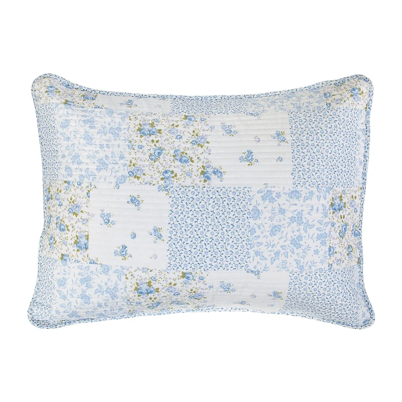 Laura Ashley Kenna Floral Reversible Quilt Set