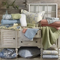 Laura Ashley Lidia Floral Reversible Quilt Set