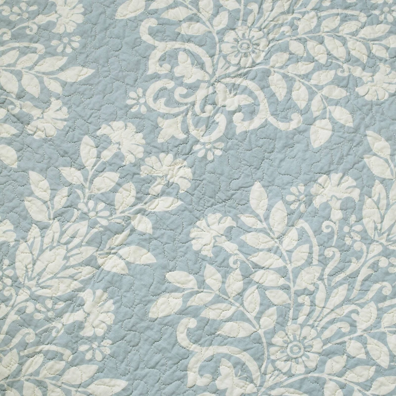 Laura Ashley Rowland Floral Reversible Quilt Set