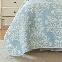 Laura Ashley Rowland Floral Reversible Quilt Set