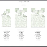 Laura Ashley Natalie Floral Midweight Comforter