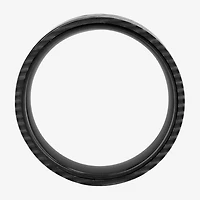 Mens 8MM Tungsten Band
