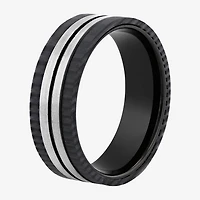 Mens 8MM Tungsten Band