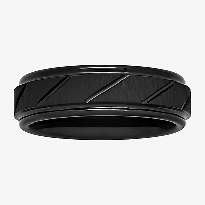 Mens 7MM Tungsten Wedding Band