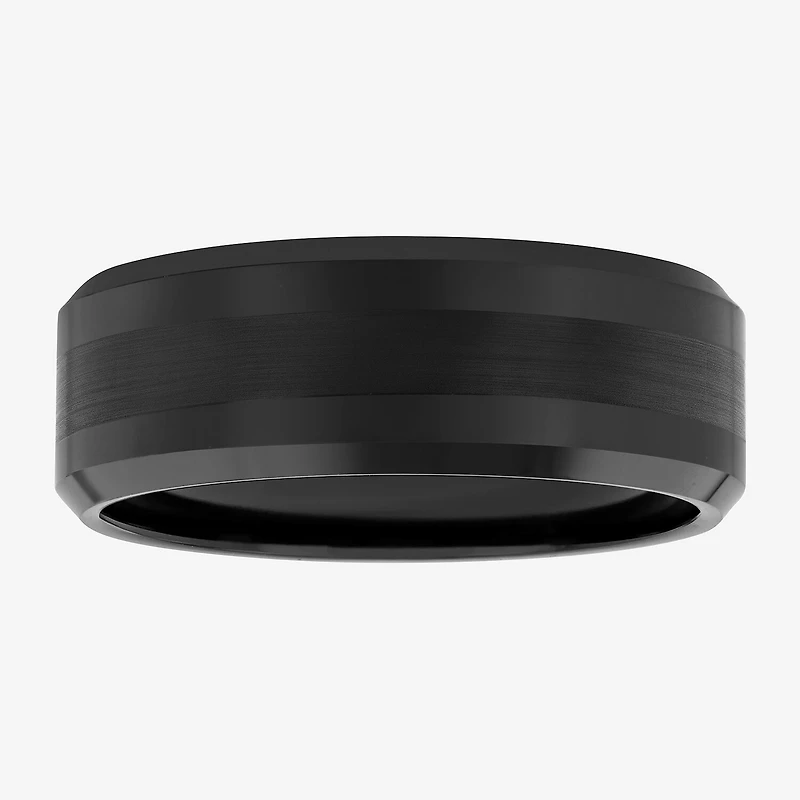 Mens 8MM Tungsten Wedding Band