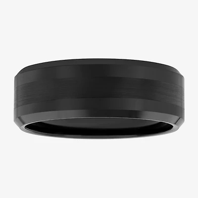 Mens 8MM Tungsten Wedding Band