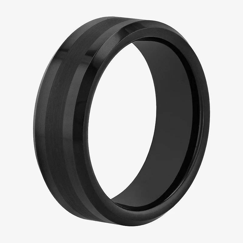 Mens 8MM Tungsten Wedding Band
