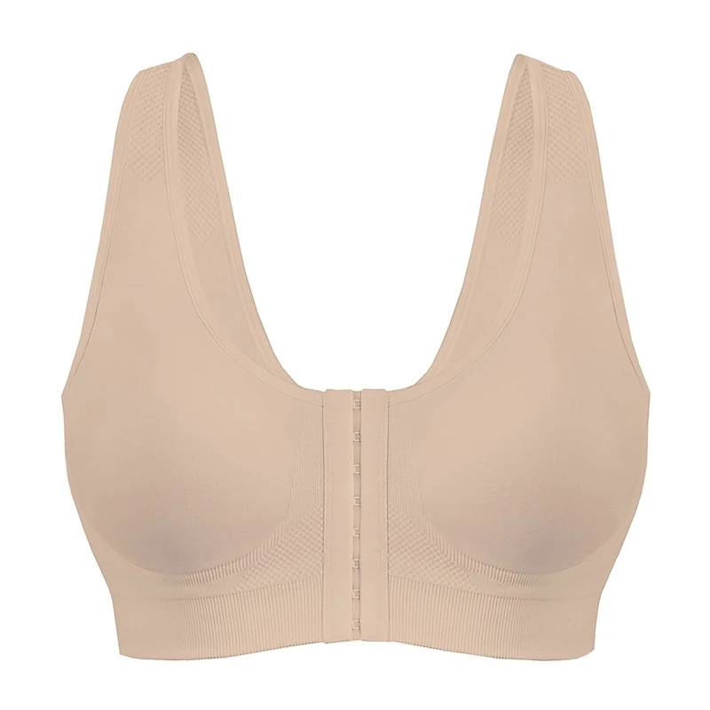 Exquisite Form FULLY® Seamless Wireless Full Coverage Bra with Front Closure -5101000
