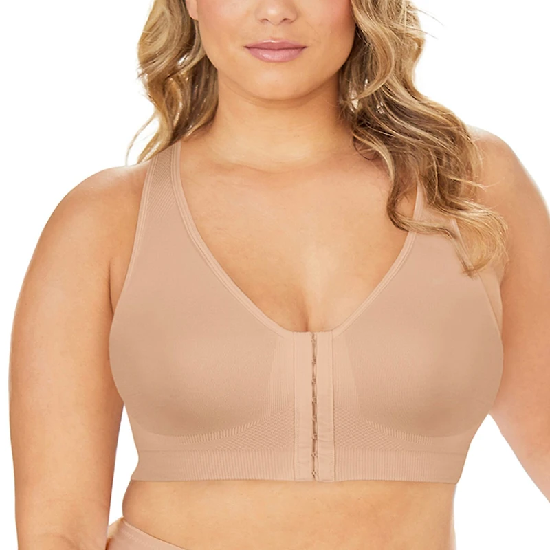 Exquisite Form FULLY® Seamless Wireless Full Coverage Bra with Front Closure -5101000