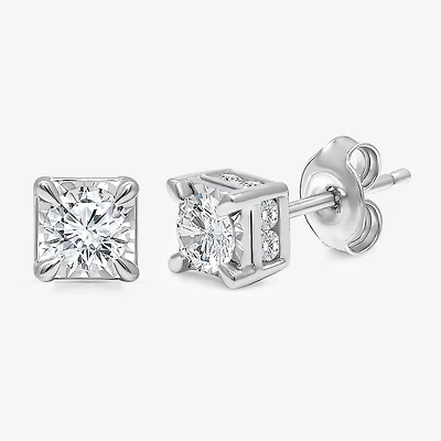 Tru Miracle 1 CT. T.W. Lab Grown White Diamond 14K Gold 5.6mm Stud Earrings